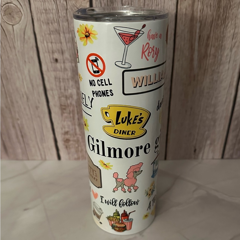 Cozy Coffee Lover Tumbler | Small Town Fall Aesthetic Cup | TV-Inspired Tumbler